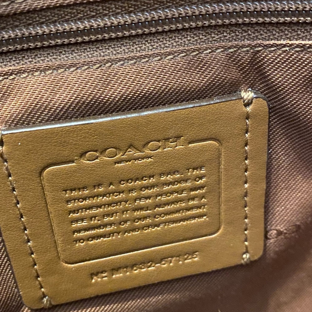 Coach leather satchel. Excellent condition. - Picture 3 of 7